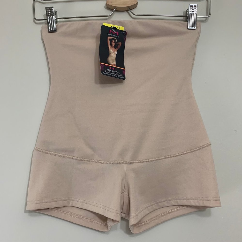 Maidenform Body Shaper Tummy Short Nude Medium NWT